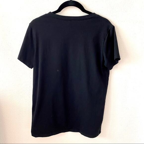 Faith Script V-Neck Graphic Tee Size Large - Picture 5 of 6